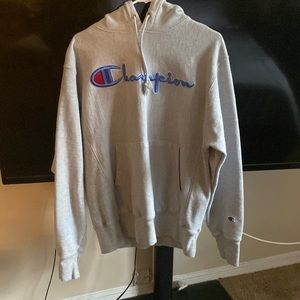 Gray Champions Hoodie